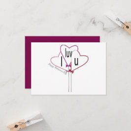Tarjeta Ama el Día de San Valentín