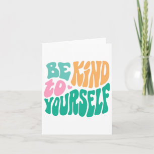 Tarjeta Amable Contigo Mensaje Positivo Autocuidado Mental