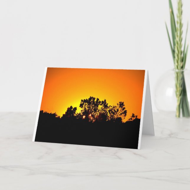 Tarjeta Amanecer (Anverso)