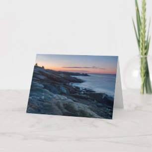 Tarjeta Amanecer de Ocean Point