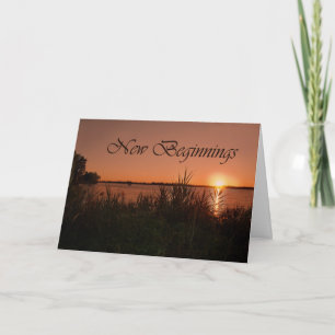 Tarjeta Amanecer de retiro