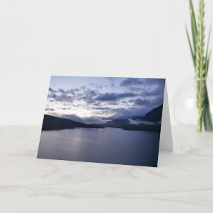 Tarjeta Amanecer en el lago St. Mary II