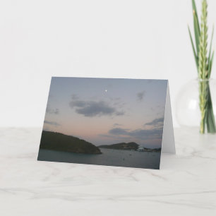 Tarjeta Amanecer en St. Thomas III Islas Vírgenes Estadoun