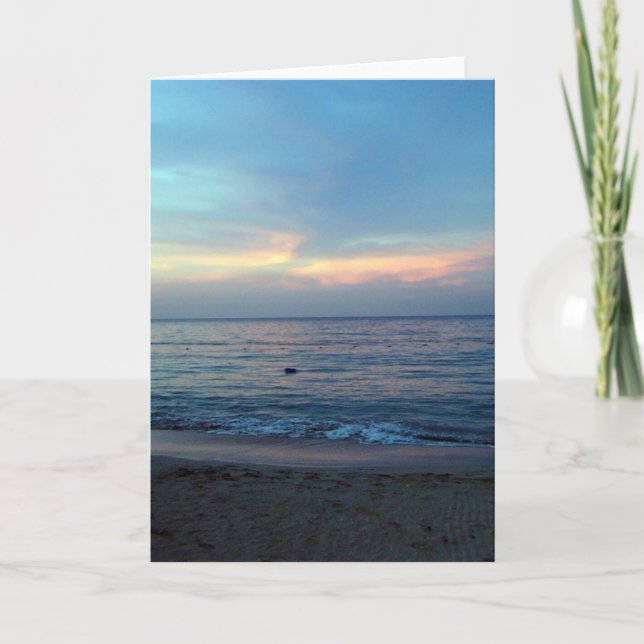 Tarjeta Amanecer jamaiquino (Anverso)