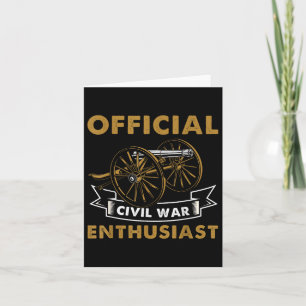 Tarjeta Amante de la guerra civil historiador de rumores