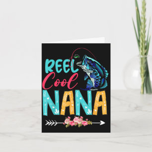 Tarjeta Amante de la pesca divertido feliz día de la madre