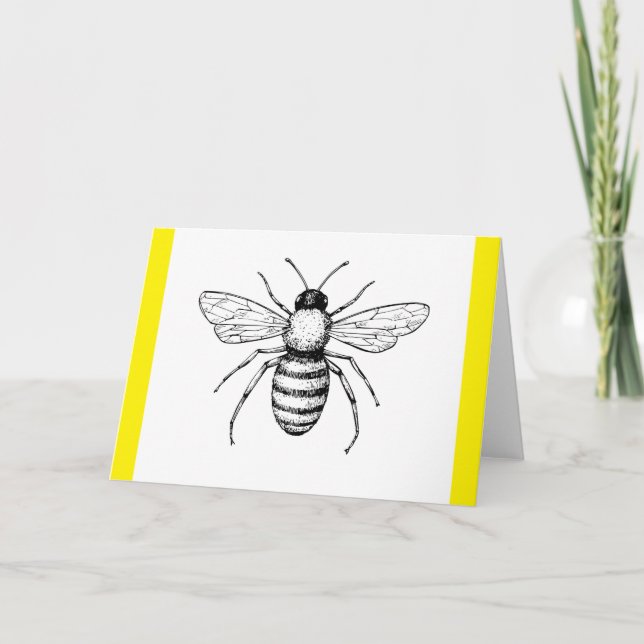 Tarjeta Amante de las Abejas (Anverso)