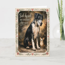 Tarjeta Amante de Perros | Saludo de Amistad