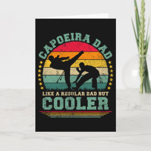 Tarjeta Amante del Arte Marcial Capoeira Masculino Capoeir