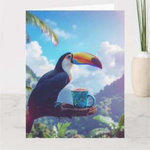 TARJETA AMANTE DEL CACAO - TOUCÁN