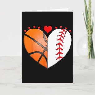 Tarjeta Amante del deporte del día de San Valentín Sketll
