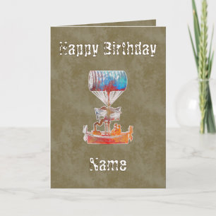 Tarjeta Amante del Diario Basura Feliz Cumpleaños