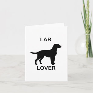 Tarjeta amante del laboratorio