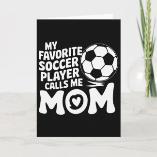 Tarjeta Amante del portero, mi jugador de fútbol favorito