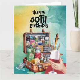 Tarjeta Amantes de la pesca 50 años