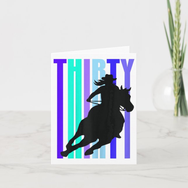 Tarjeta Amantes de los caballos Ro (Anverso)