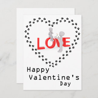 Tarjeta Amantes de los perros