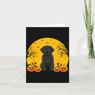 Tarjeta Amantes del perro Labrador negro hombres mujeres n