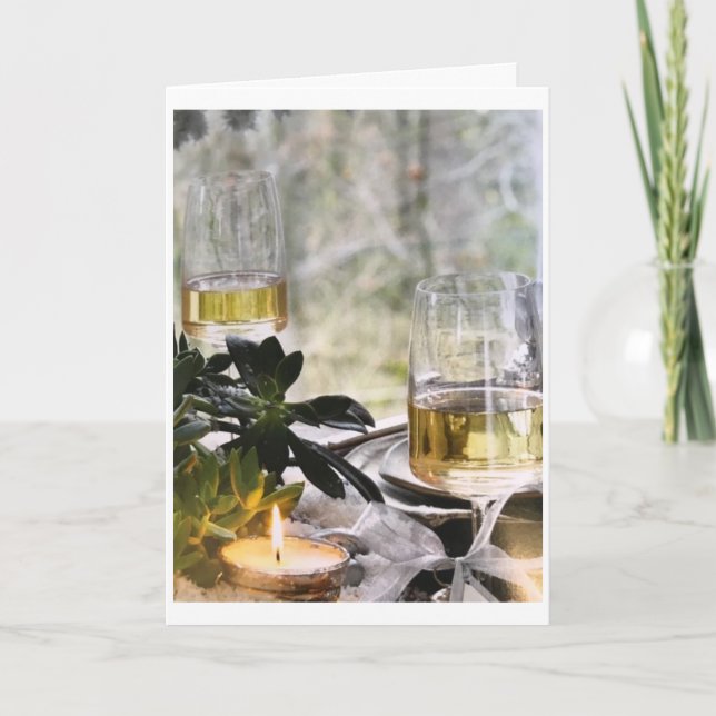 TARJETA **AMANTES PARA USTEDES Y FELICITACIÓN DE NAVIDAD** (Anverso)