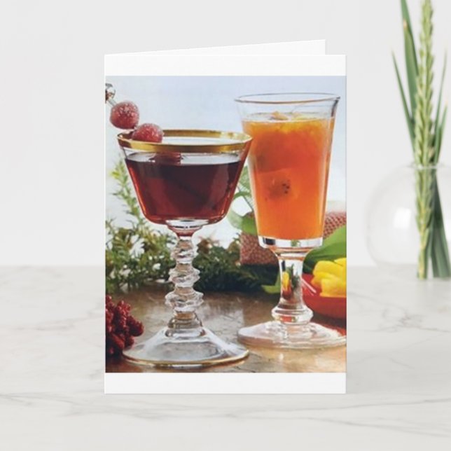 TARJETA **AMANTES PARA USTEDES Y FELICITACIÓN DE NAVIDAD** (Anverso)