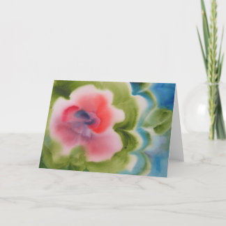 Tarjeta Amapola Notecard