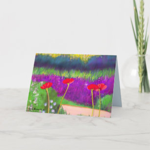 Tarjeta Amapolas en Millenium Park Chicago