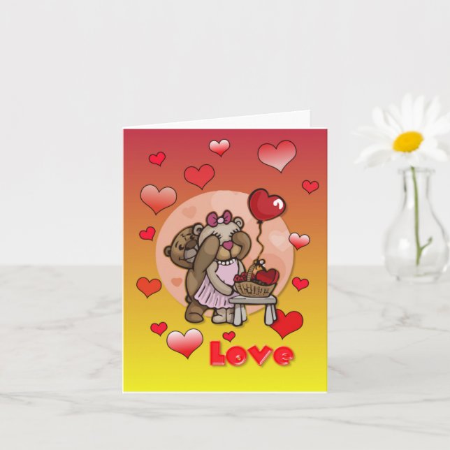 Tarjeta Amar (Planta pequeña)