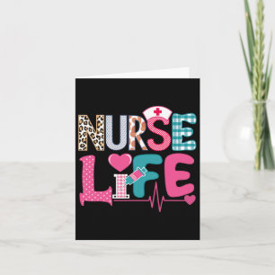 Tarjeta Amar a Stethoscope Enfermería Vida de San Valentín