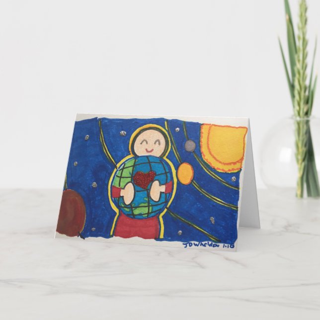 TARJETA AMAR LA TIERRA (Anverso)