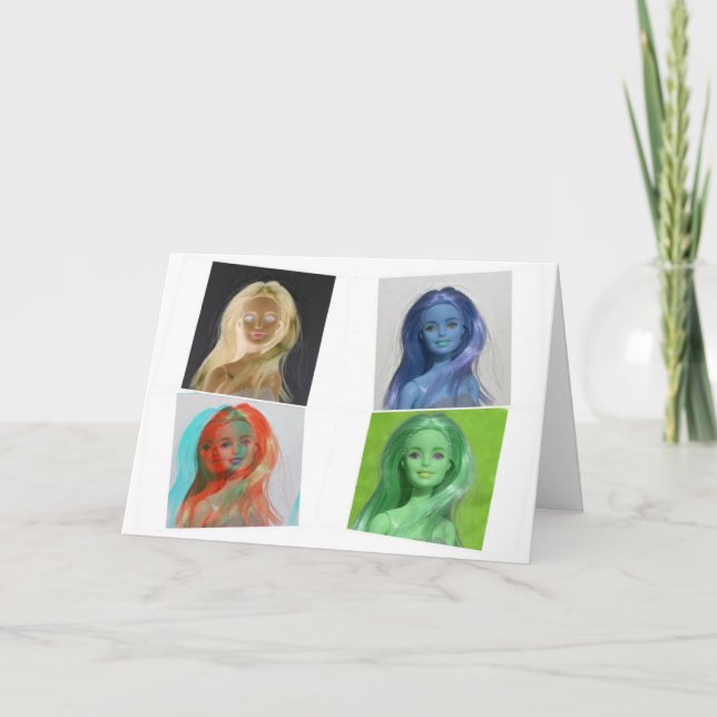 Tarjeta Amar mis muñecas (Anverso)