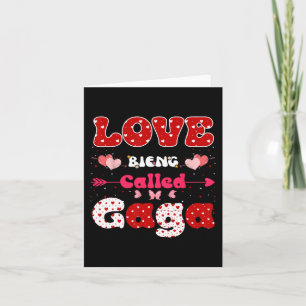 Tarjeta Amar ser llamada Gaga divertido día de la madre pa