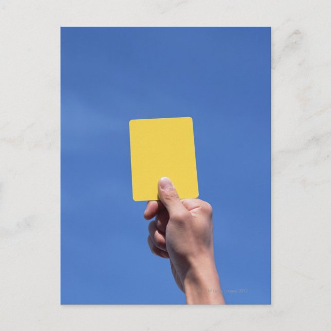 Tarjeta amarilla (Anverso)