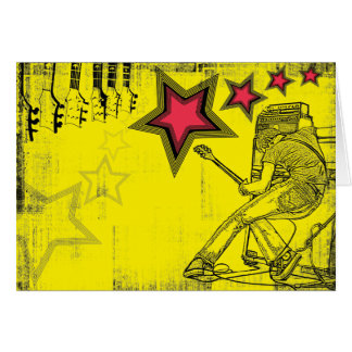 Tarjeta amarilla de la superestrella