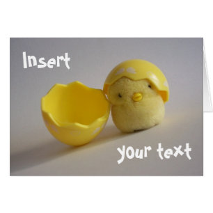 Tarjeta amarilla de pollo