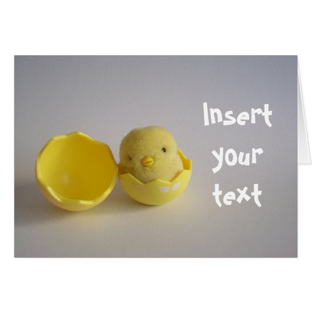 Tarjeta amarilla de pollo (Anverso (Horizontal))