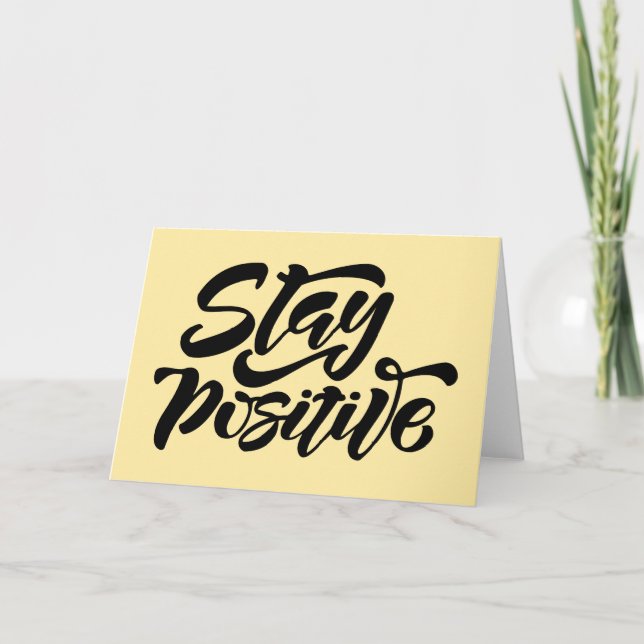 Tarjeta Amarillo positivo (Anverso)