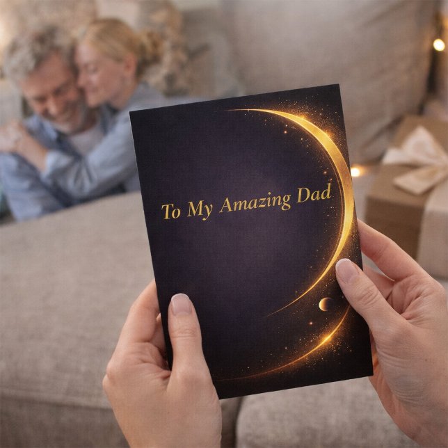 Tarjeta Amazing Dad Father’s Day Card from Daughter (Subido por el creador)