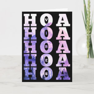 Tarjeta Ambiente de Temporada Hoa Hoa Hoa Hoa Hoa