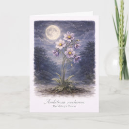 Tarjeta Ambitiosa Nocturna - The Midnight Planner