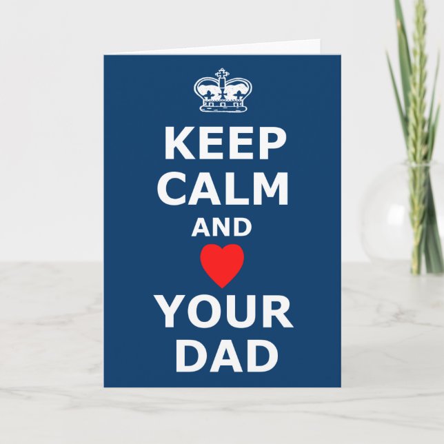 Tarjeta Ame el su día de padre de la mamá (Anverso)
