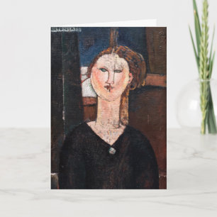 Tarjeta Amedeo Modigliani - Antonia