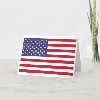 Tarjeta American Flag, Flag of United States