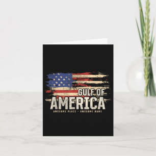 Tarjeta Americano Golfo De Eeuu Grunge Patriótico