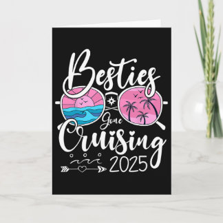 Tarjeta Amigas Crucero 2025 Chicas Coincidentes Mujeres Cr