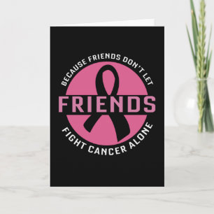 Tarjeta Amigas de concientización sobre el cáncer de mama