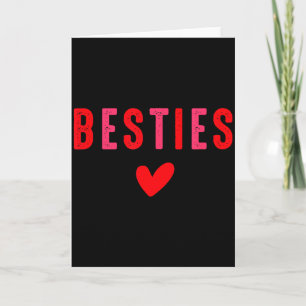 Tarjeta Amigas lindas coincidentes amiga madre hija
