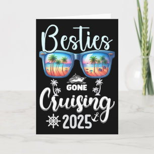 Tarjeta Amigas se van de crucero 2025 Chicas que coinciden