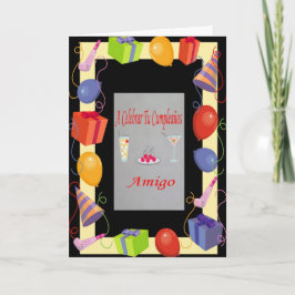 Tarjeta Amigo de Cumpleaños