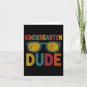 Tarjeta Amigo De Los Jardines Infantiles Funny Primer Día 