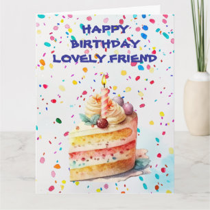 Tarjeta Amigo encantador Cumpleaños